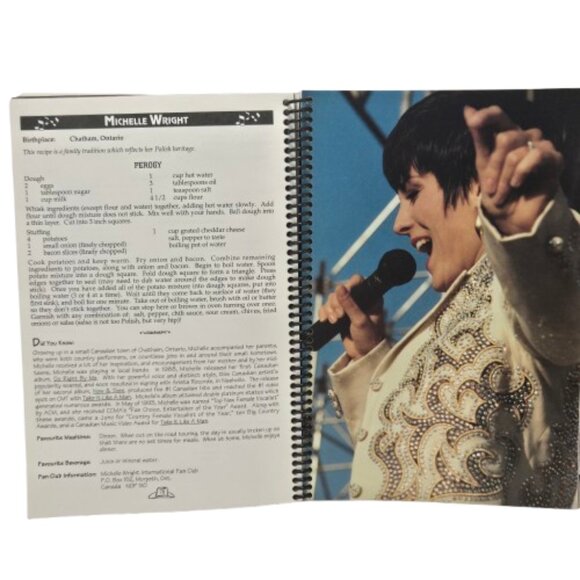 Vintage 1994 Cookbook Big Valley Jamboree What's Cooking with the Country Stars - Picture 9 of 16